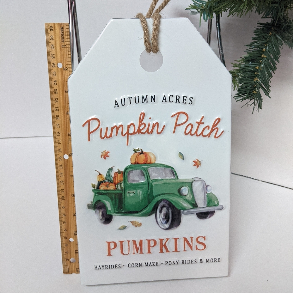 Autumn Acres Pumpkin Patch sign